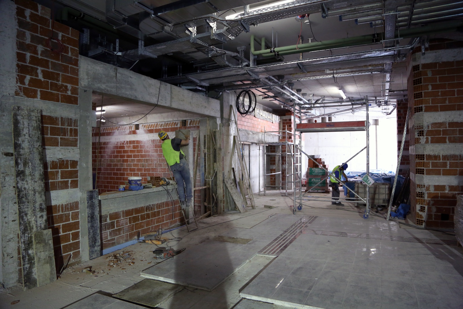 Thessaloniki's Metro under construction